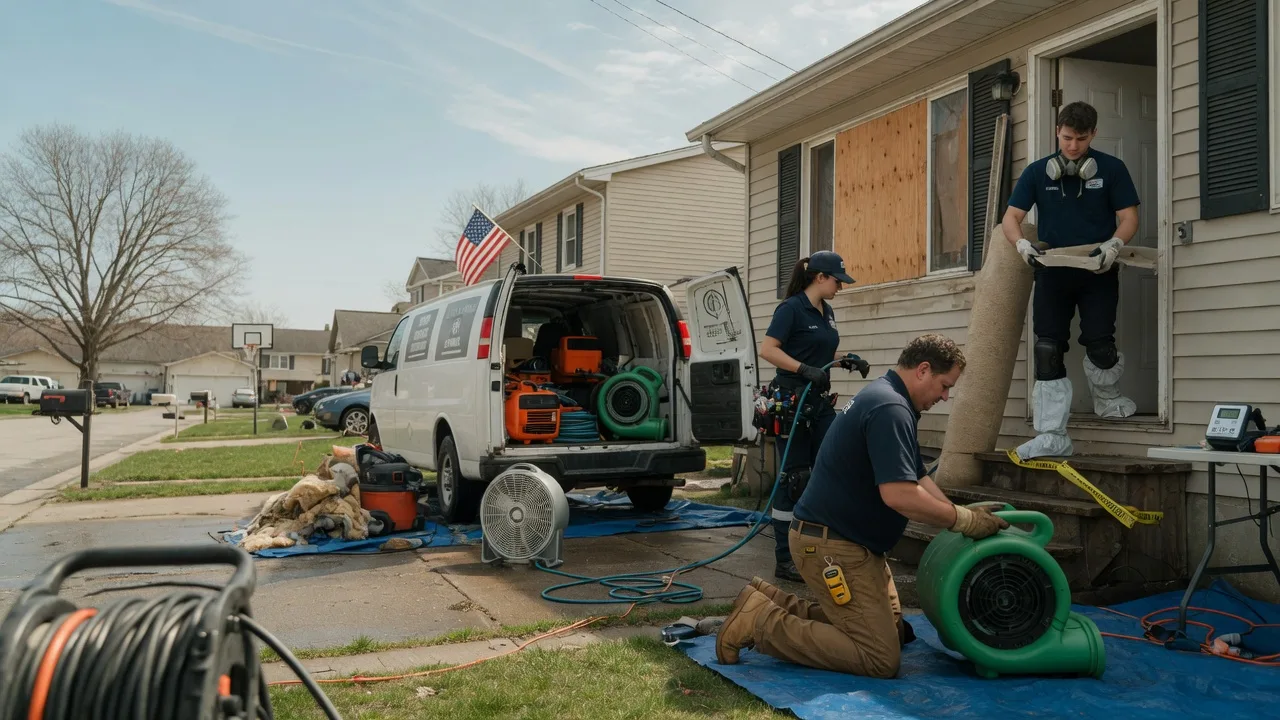 Water Damage Restoration in Granville, ND near me